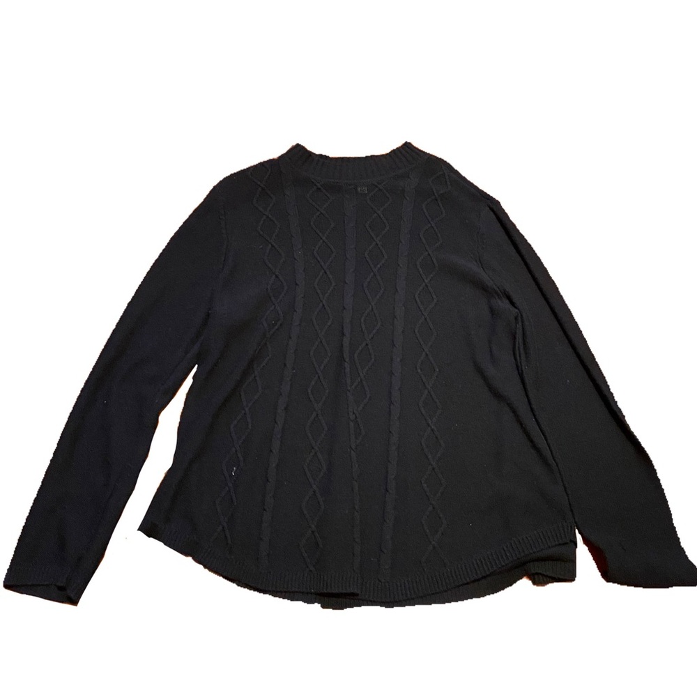 Black knitted Kim Roger’s extra large sweater